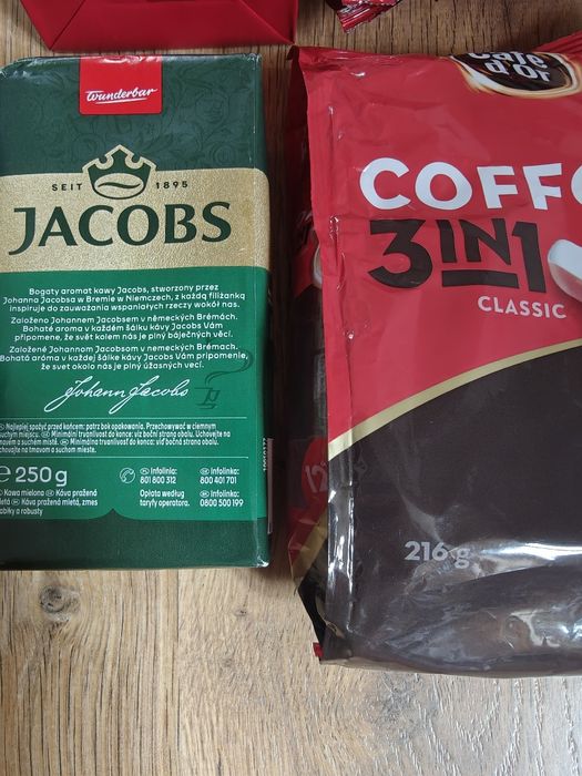 Zestaw kaw Mk cafe Jacobs gratis saszetki