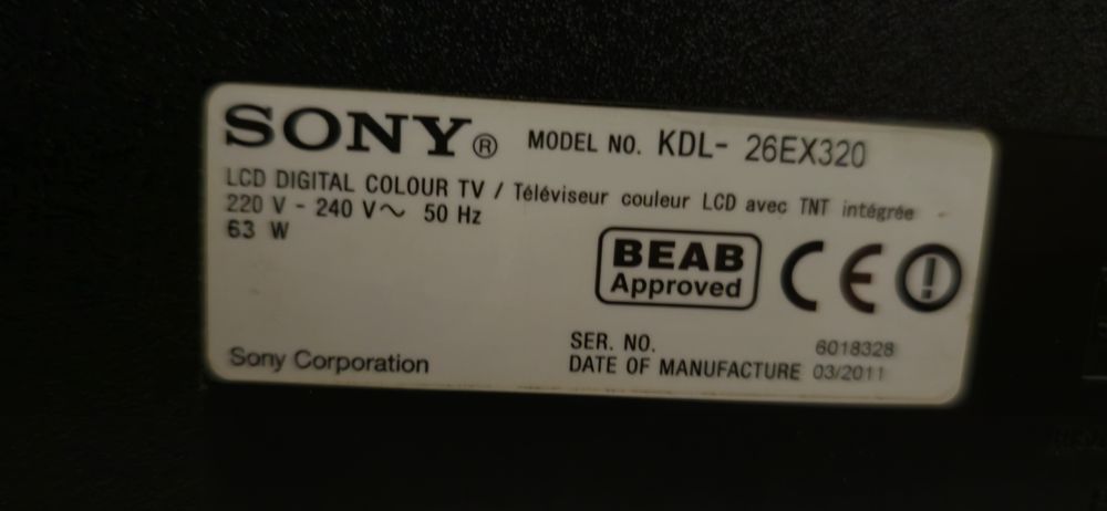 Sony Bravia KDL26