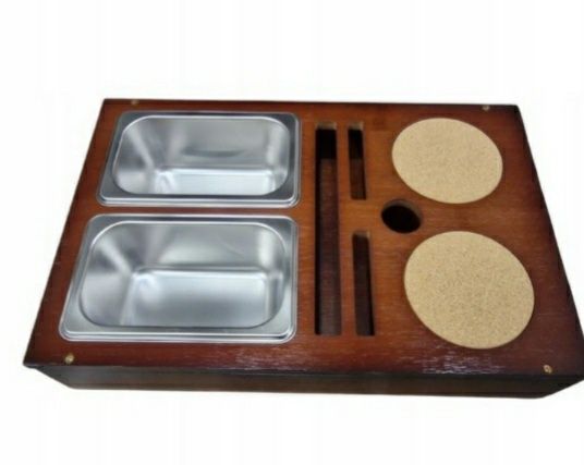 !! TACA do Serwowania Przekąsek + Miski Bambus PREMIUM Okazja !! !!