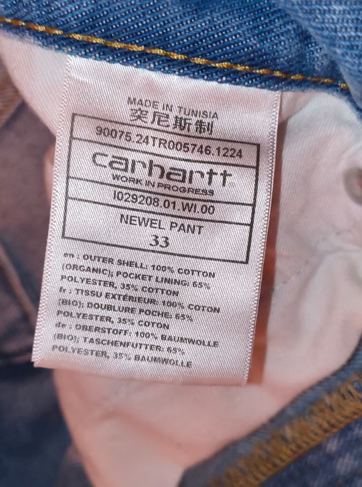Calças ganga Carhartt Newel Tamanho 33