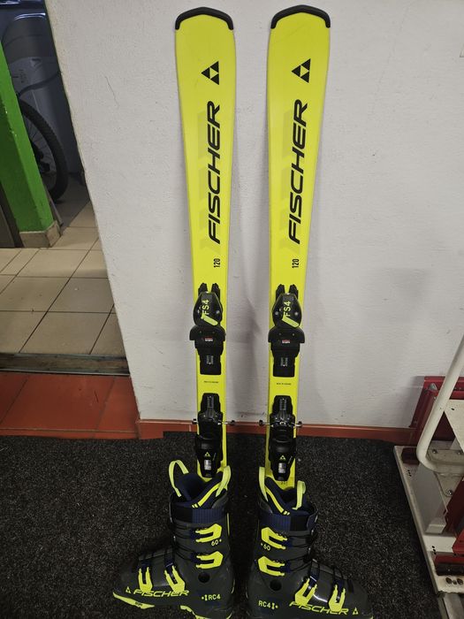 Narty fischer rc4 race 120cm 2025  Okazja super stan
