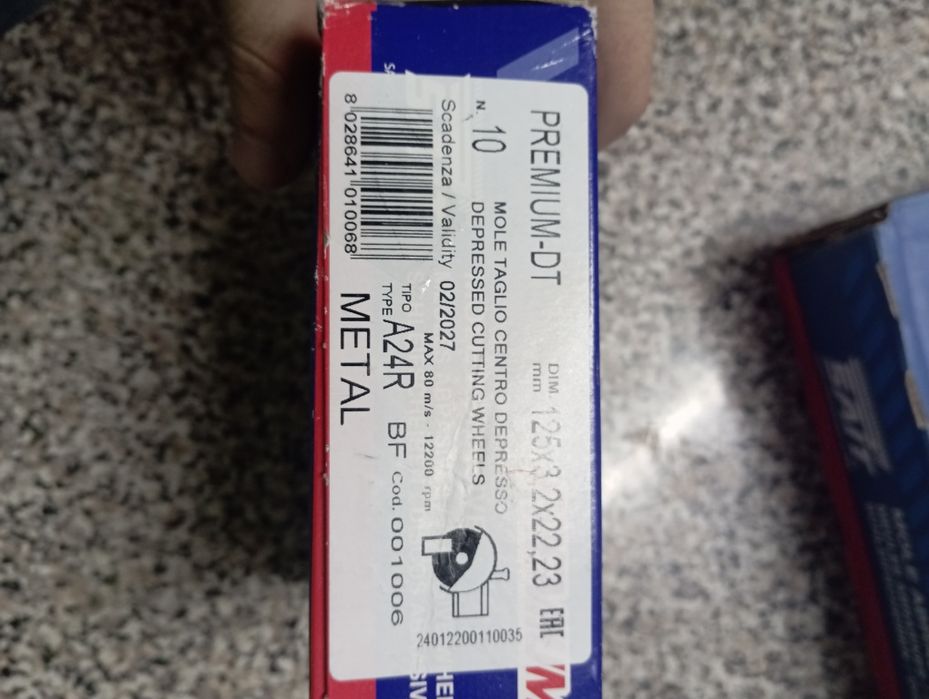 Pack 10 Discos Abrasivos SAIT Premium-DT Ferro e Metal