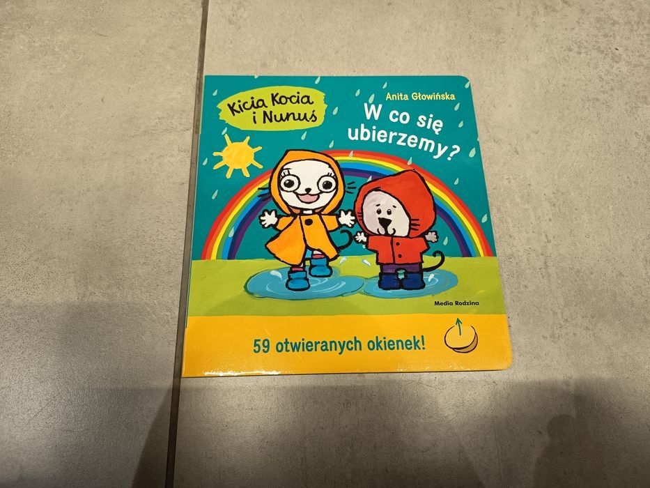 Nowa książka dla dzieci Kicia Kocia i Nunuś W co się ubierzemy