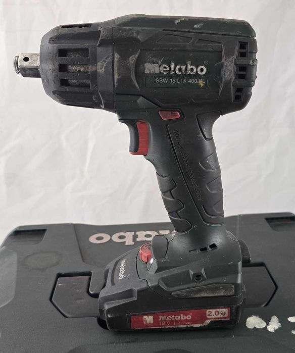 Zakrętarka Udarowa Metabo SSW 18 LTX 400 BL AKU 2 AH