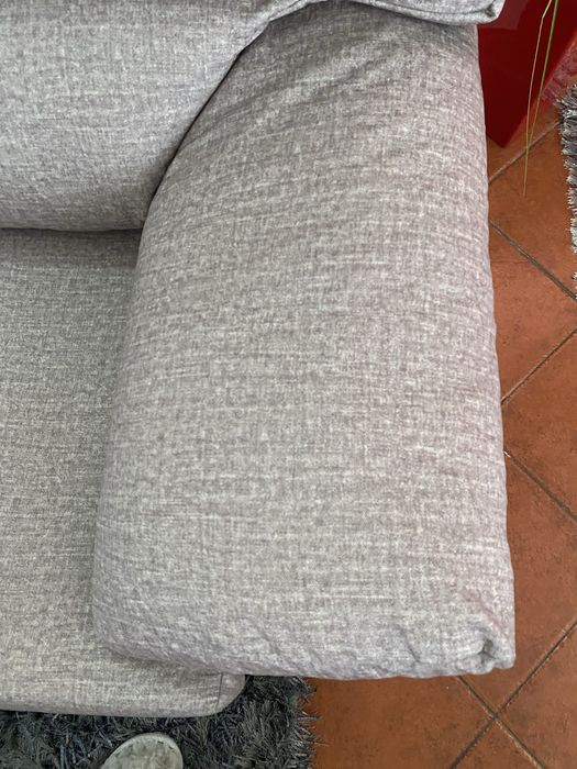 Sofá 2 lugares castanho