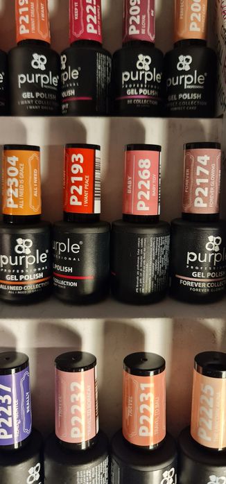 Verniz gel Purple novos, selados sem tpo