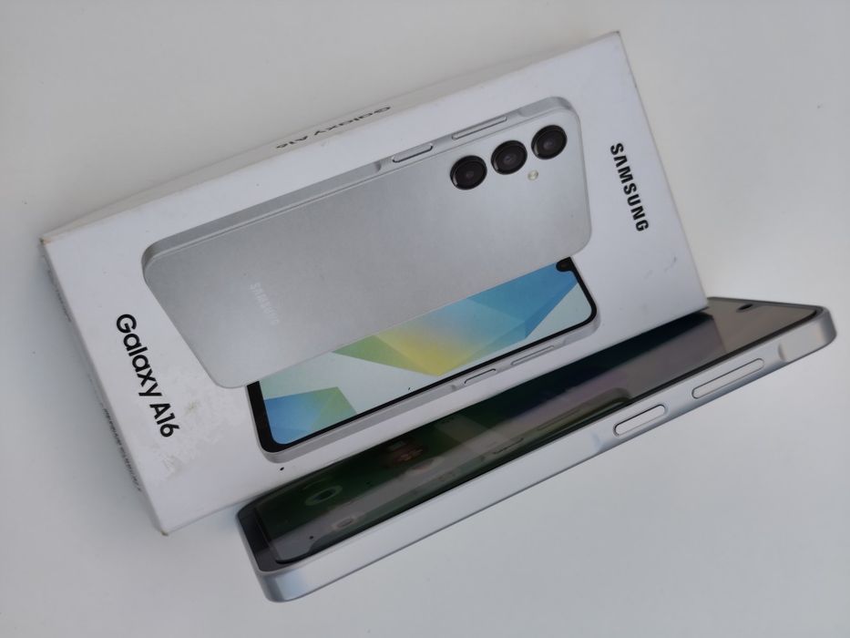 Samsung Galaxy A16 stan bdb z kartonikiem i nowym szkłem