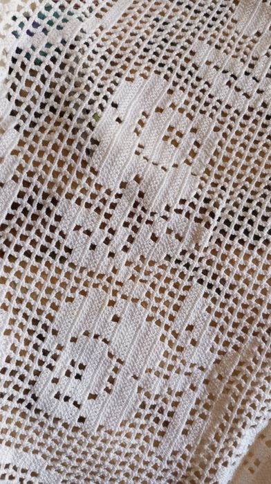 Toalhinha renda feita mão