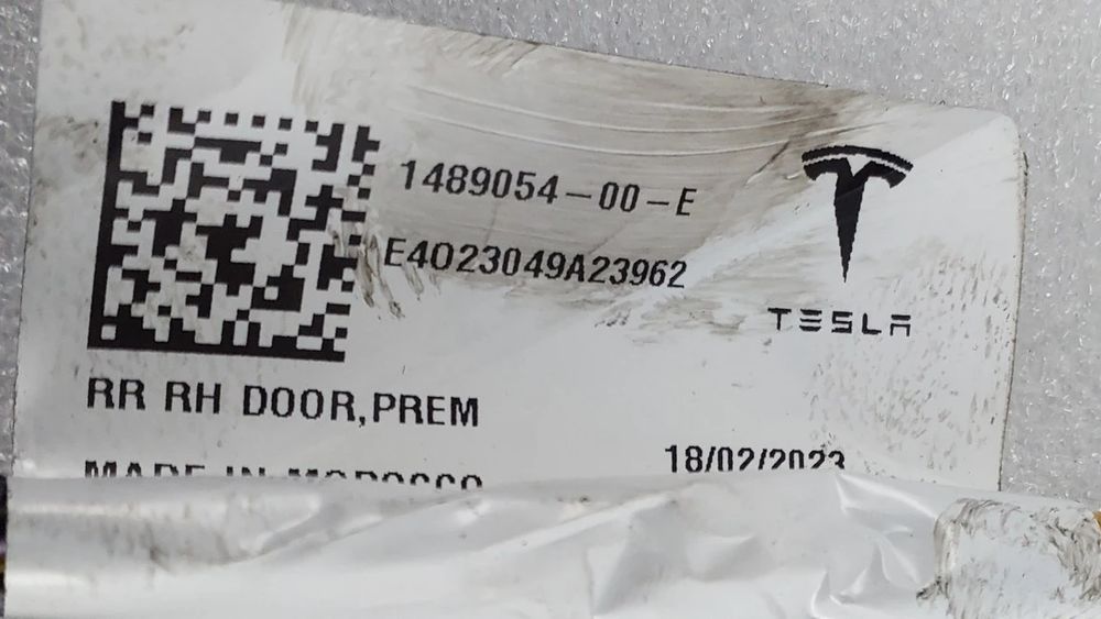 Instalação elétrica interior / cablagem interior TESLA Model Y (5YJY)