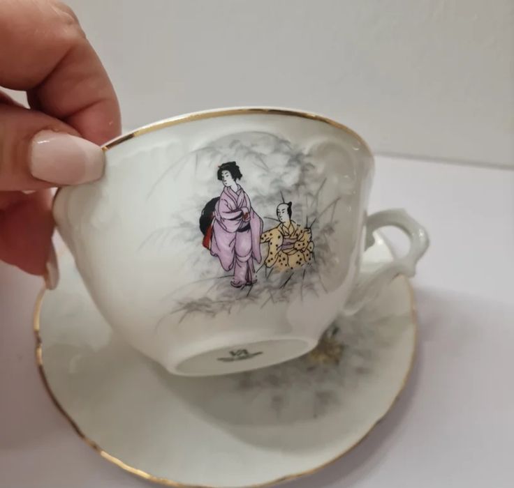 Serviço  de chá da Vista Alegre como novo