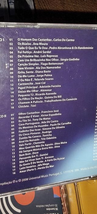 Lote CDs novos e selados