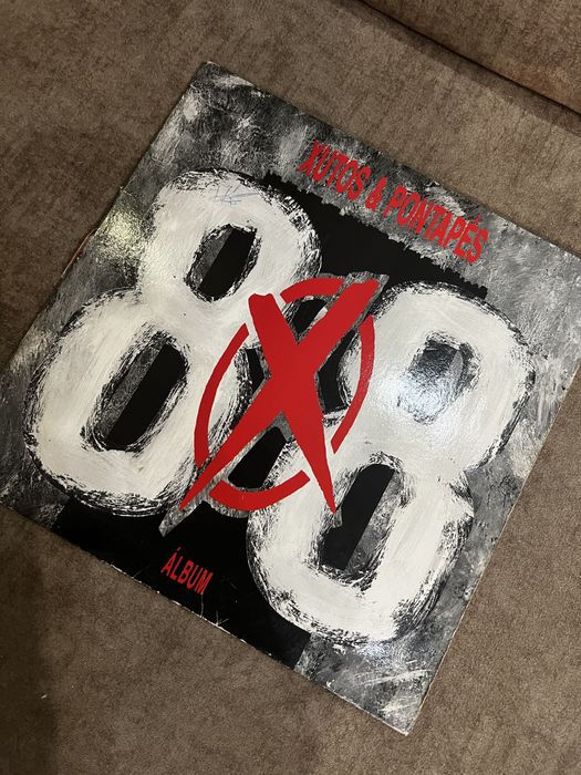 Vinil Xutos e pontapes 88  assinado joao cabeleira