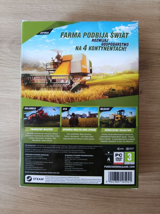 Pure Farming 2018 + Mapa niemiec