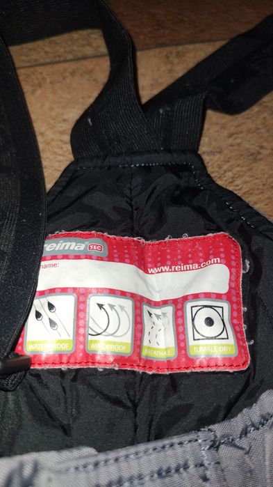 Штани зимові напівкомбінезон Reima tec