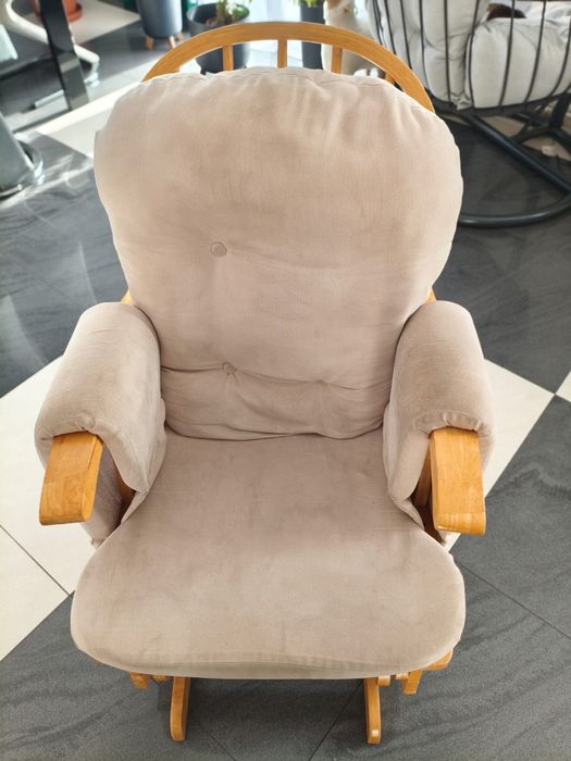 Fotel bujany regulowane oparcie