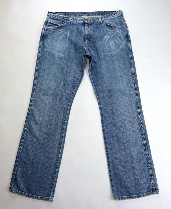 Wrangler Alaska spodnie jeansy W38 L34 100% bawełna pas 2 x 50 cm