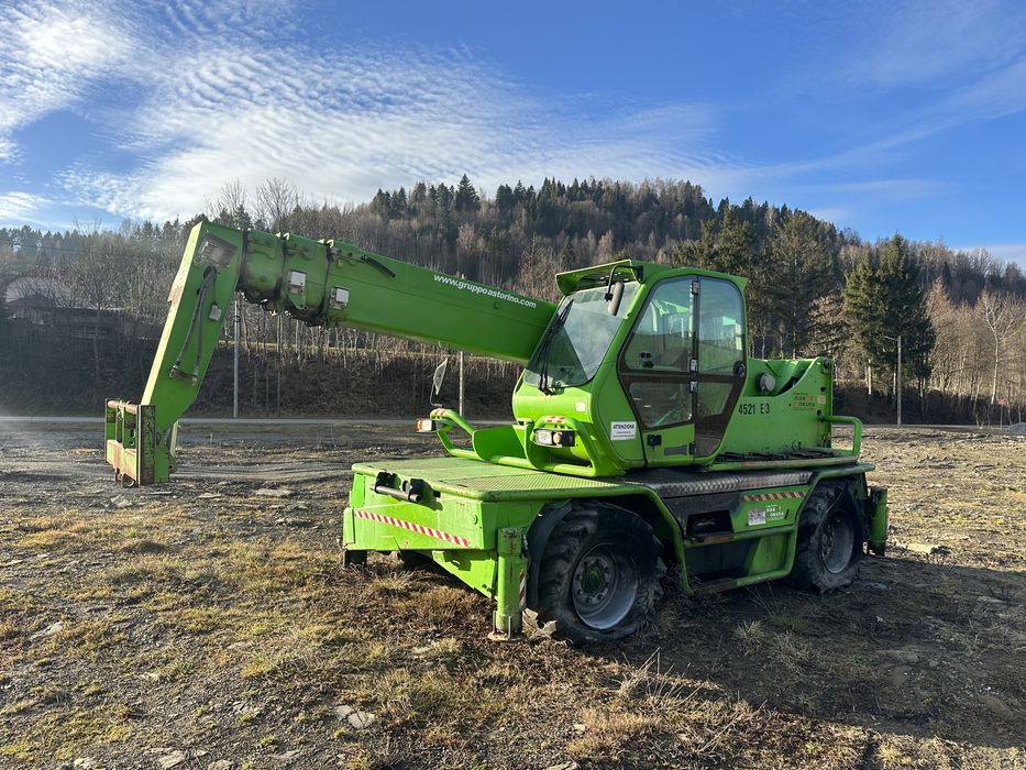 Ładowarka Merlo Roto 45.21/ 2006r/Komplet Z koszem/widly/łyzka