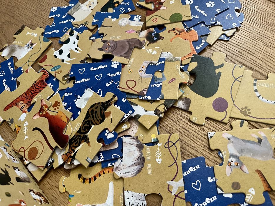 Puzzle Koty 60 CzuCzu Puzzlove czu czu 60 elementów