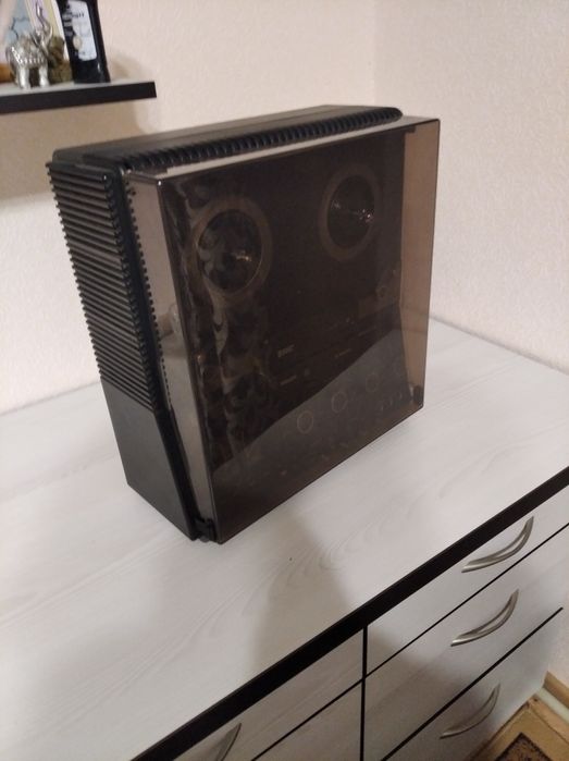 Катушечный магнитофон-приставка Philips. Три головки.