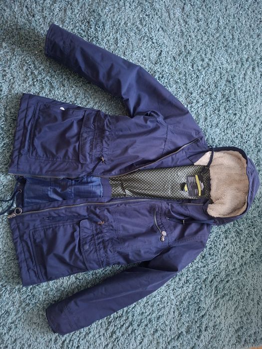 Kurtka męska Trespass – rozmiar L – granatowa, ocieplana