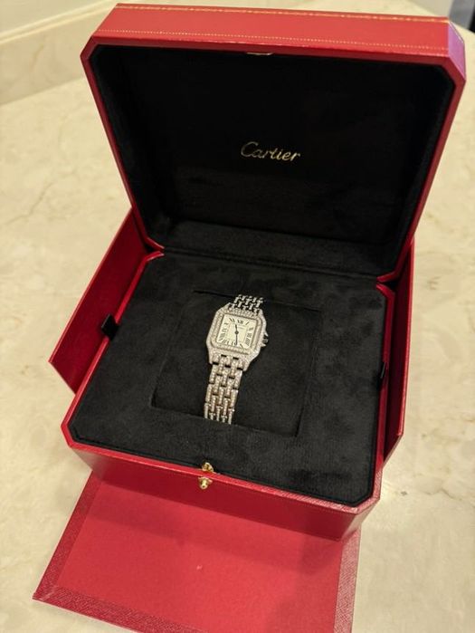 Zegarek Cartier Iced Panthere diamenty