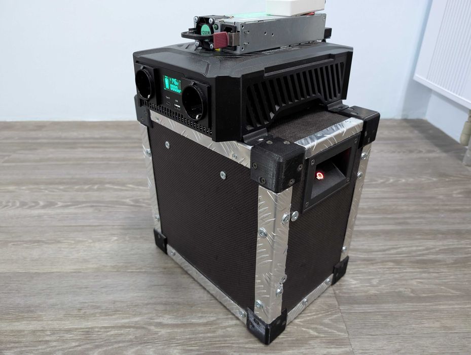 зарядна станція з акумуляторною батареєю 3584Вт•год 12v 280Ah