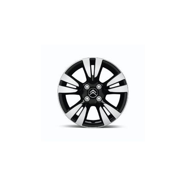 Jantes PSA 16’ pretas e maquinadas originas citreon novas
