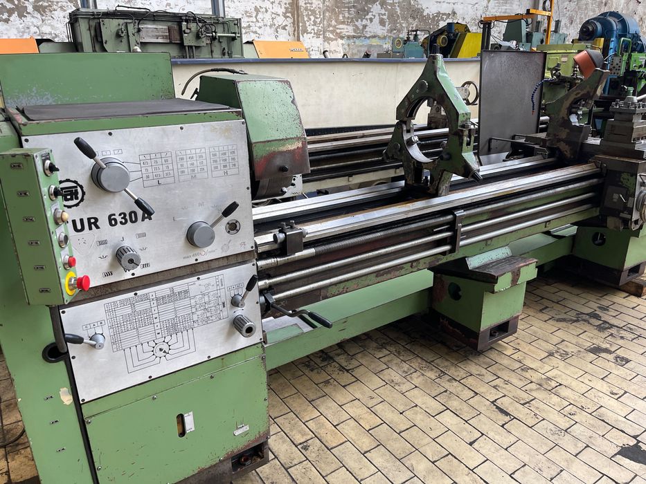 Tokarka TUR 630A x 4000 mm | Przelot wrzeciona 140 mm