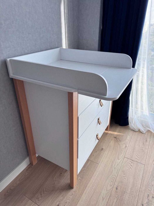 Комод Верес Монако біло-буковий