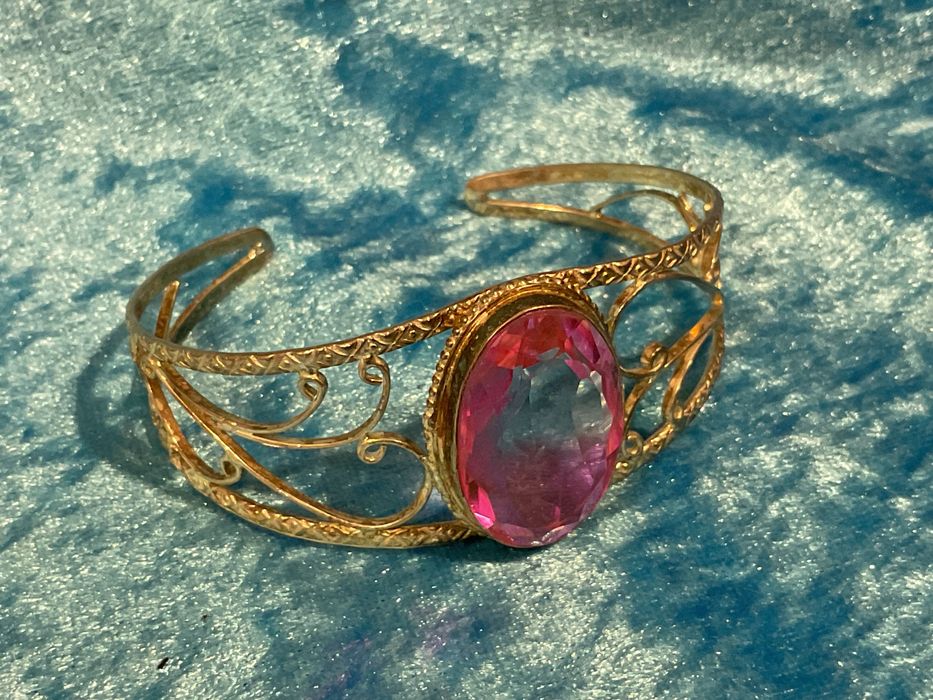 Pulseira em prata 925 pedra 2 tones  anúncios abaixo