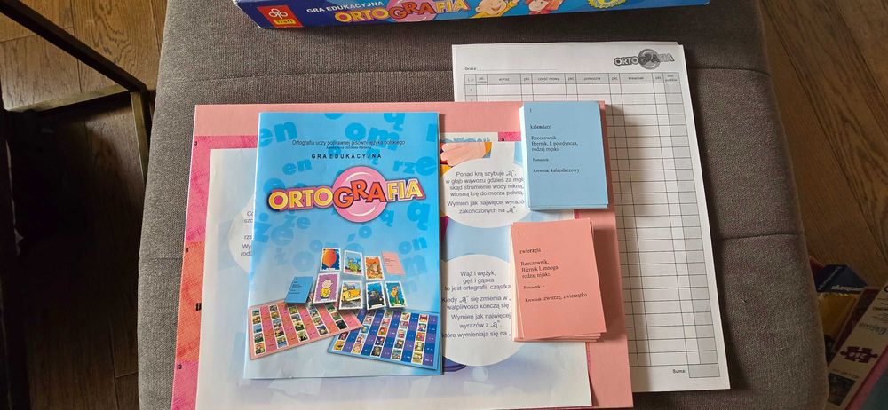 Gra edukacyjna Ortografia