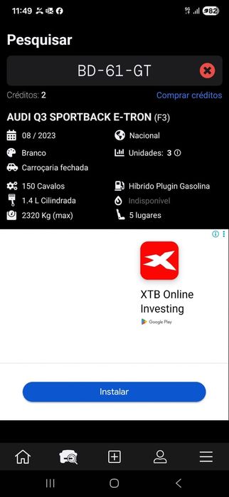 Audi Q3 Sportback E-Tron S'Line