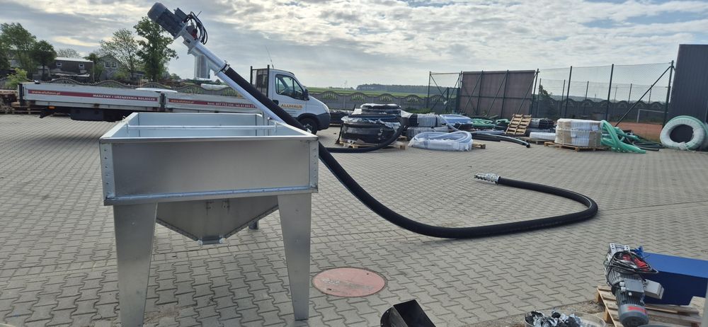 Elastyczny przenośnik wzmacniany fi 75 PEC HD-75 Podajnik zboża
