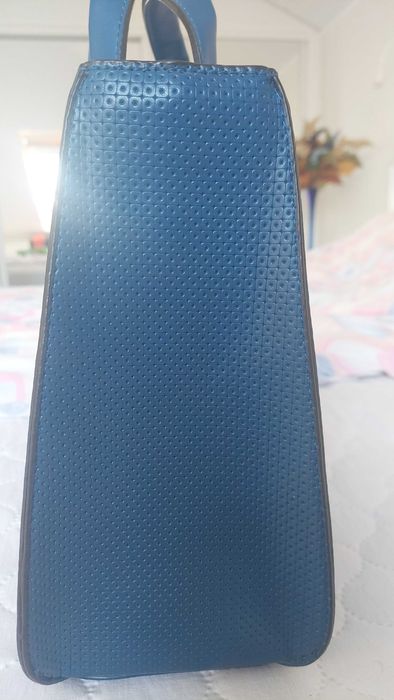 Elegancka Torebka niebieska do ręki marki Tom & Eva