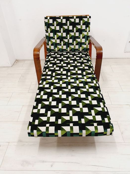 Rozkładany Fotel Art Deco Frantisek Reindl