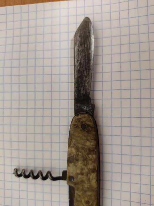 Складной нож времён СССР.