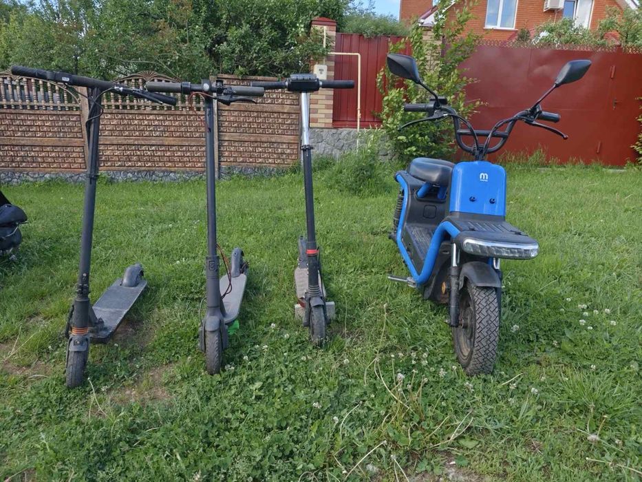 Продам электросамокат и электроскутер