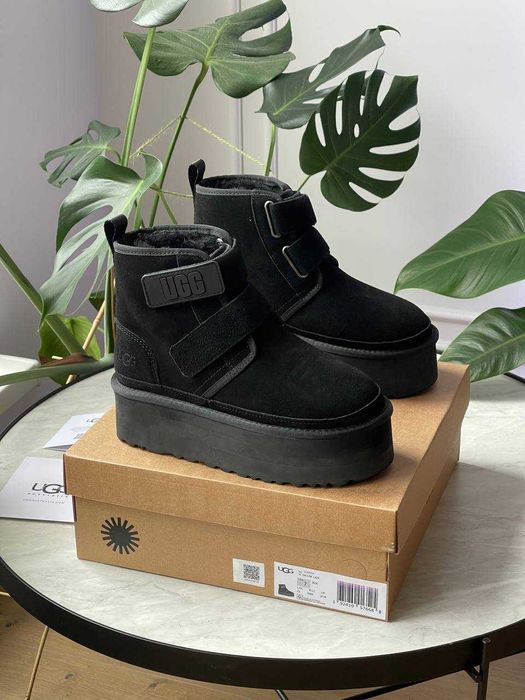 Угги/Уги/Угг/Уггі/Угі/UGG Australia Neumel Platform Black/100% Овчина