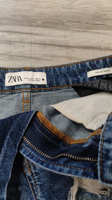 Продам джинсові шорти Zara розмір 34