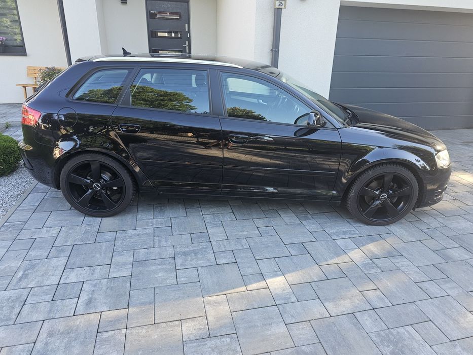 Audi A3 8p 2.0 tdi 140km, led, tempomat, sport, android
