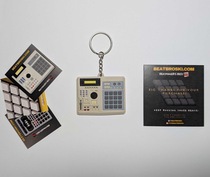 MPC 2000 XL KEYCHAIN BRELOK AKAI piękne detale idealny na prezent