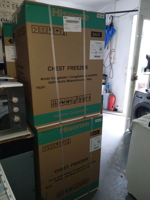 Arca congeladora/refrigeradora horizontal, nova.