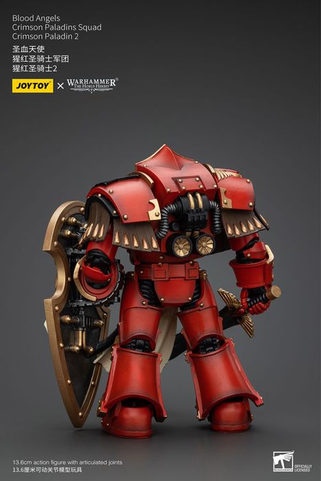 Фігурка warhammer40k JoyToy Blood Angels Crimson Paladin 2 1/18