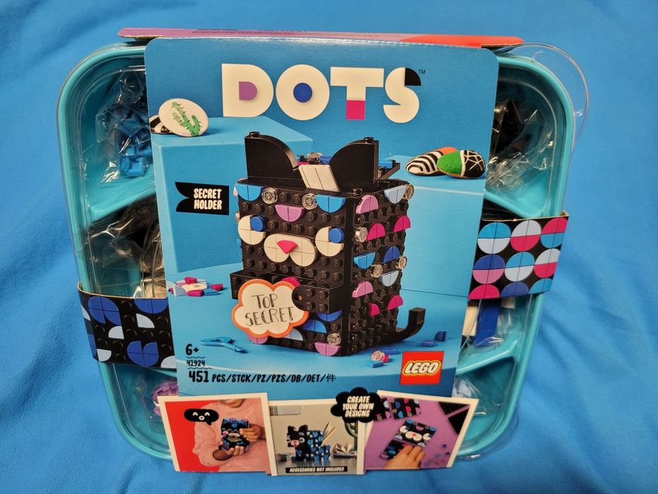 Lego Dots 41924 - Tajny schowek, Secret Holder, kot, prezent