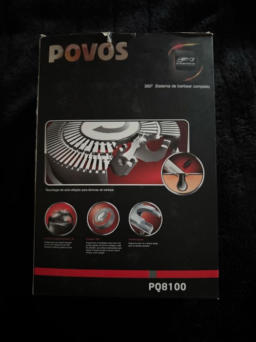 máquina de barbear POVOS