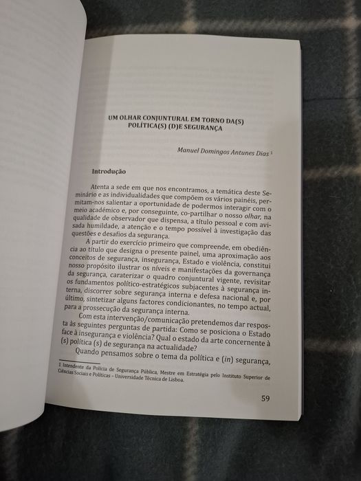 O poder político e a segurança