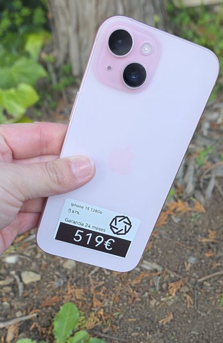 Iphone 15 128Gb C/Garantia Possibilidade de pagamento em 6X 12X 18X