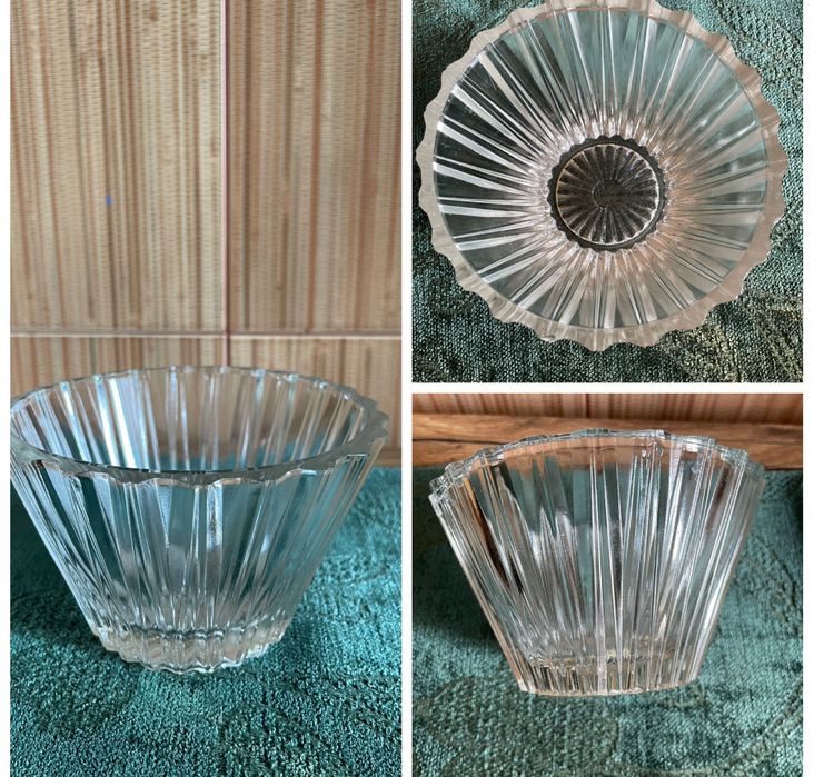 Конфетница хрустальное стекло