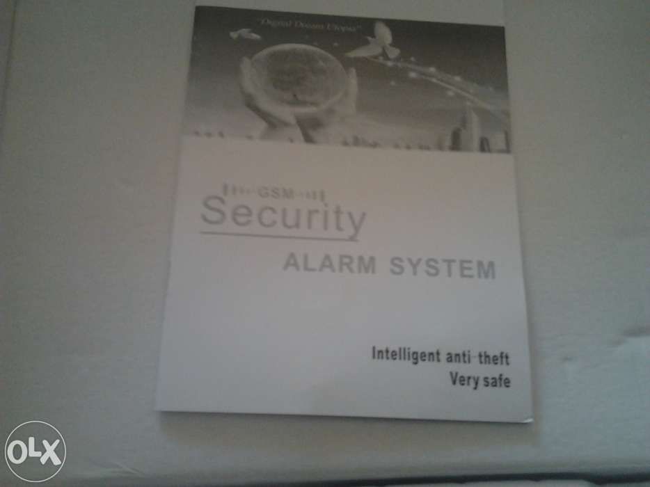 Kit alarme GSM. Novo
