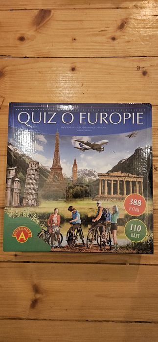 Quiz o Europie - gra planszowa